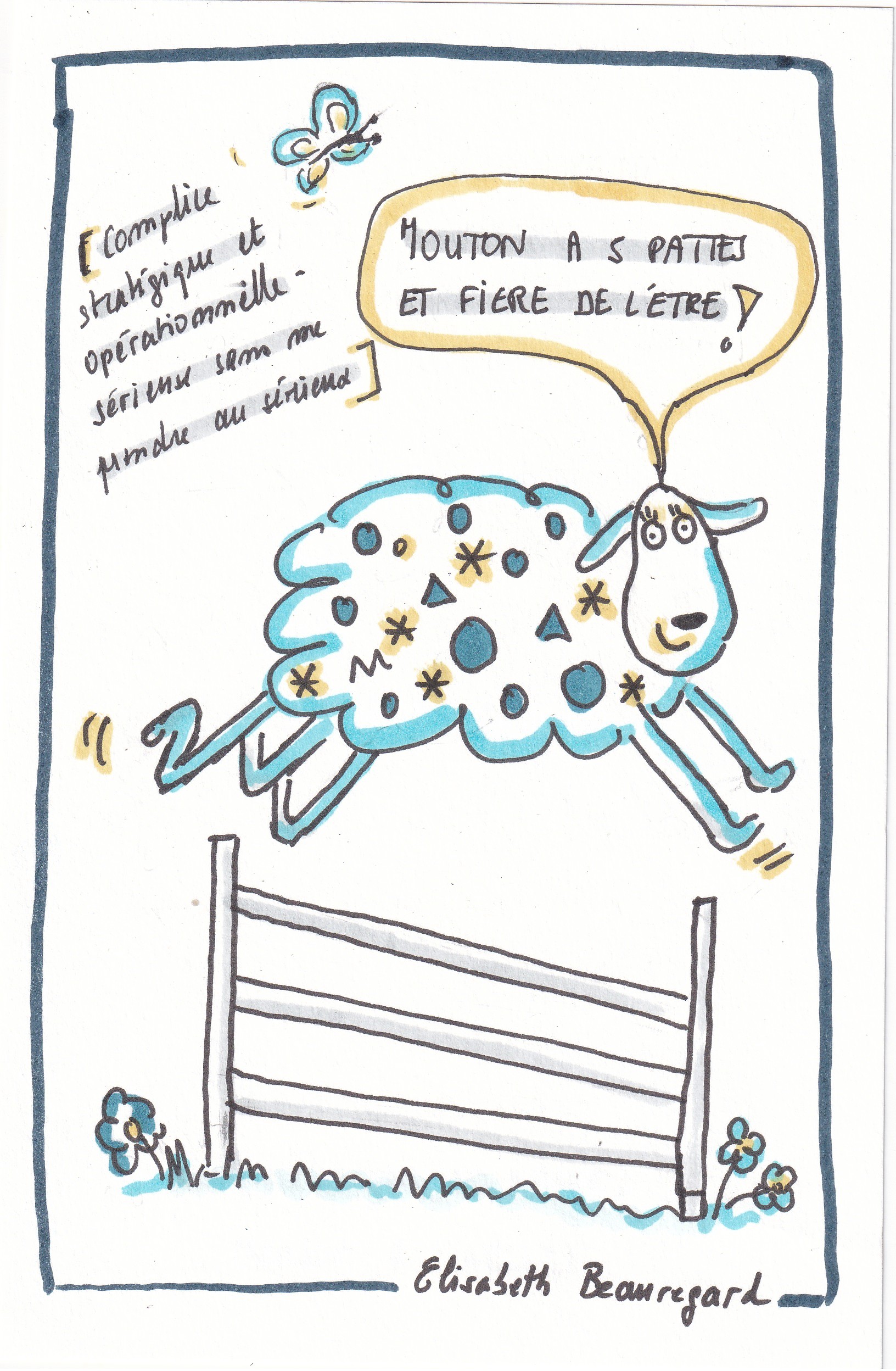 MOUTON A 5 PATTES - Elisabeth Beauregard Conseil